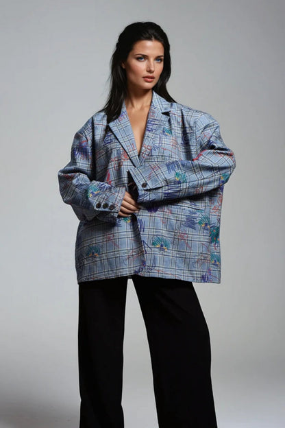 Graffiti Low-Cut Blazer