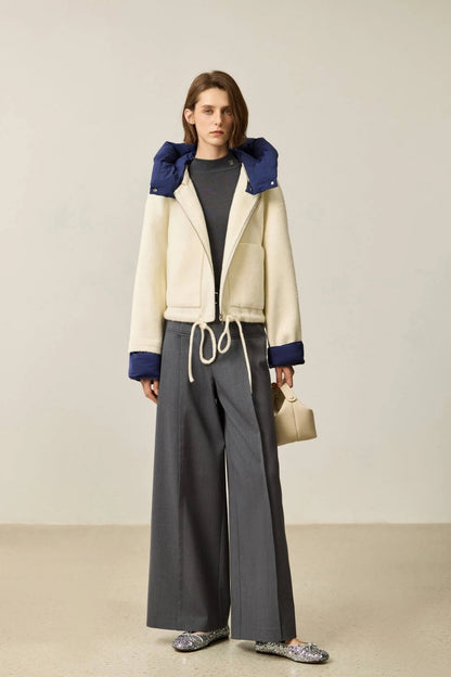 Fashionable Warm Hooded Jacket