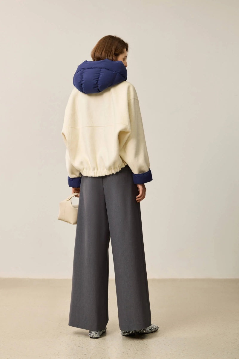 Fashionable Warm Hooded Jacket